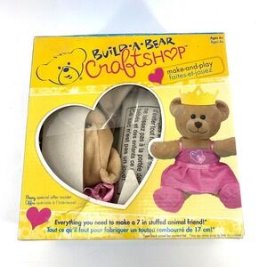 Build A Bear Craft Shop Make And Play Stuffed Animal Friend Kit COMPLETE